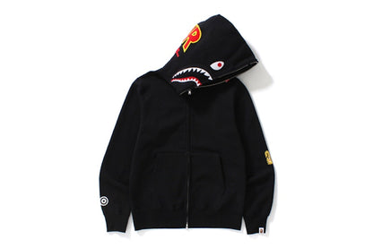 BAPE 2nd Shark Full Zip Hoodie Black