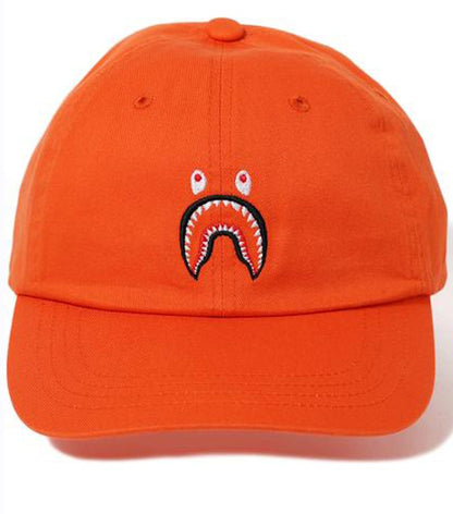 BAPE 2nd Shark Panel Cap Orange
