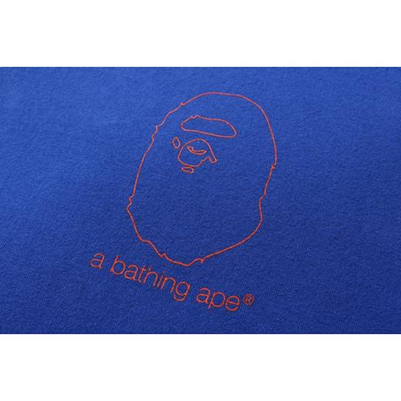BAPE A Bathing Ape L/S Tee Tee Blue