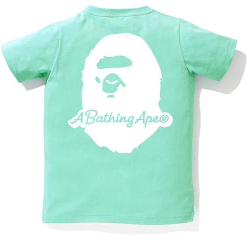 BAPE A Bathing Ape Patch Tee Tee (Ladies) Green