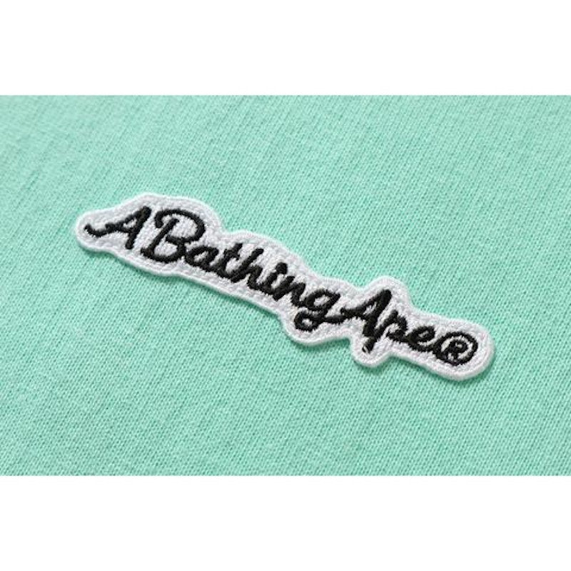 BAPE A Bathing Ape Patch Tee Tee (Ladies) Green