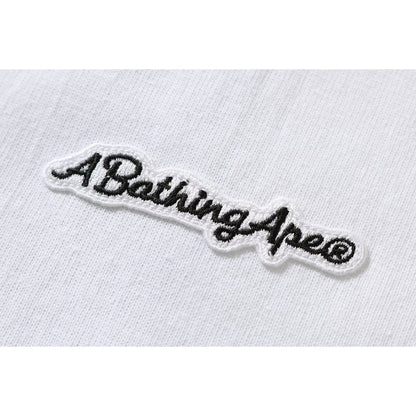 BAPE A Bathing Ape Patch Tee Tee White