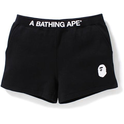 BAPE A Bathing Ape Sweat Shorts Shorts (Ladies) Black
