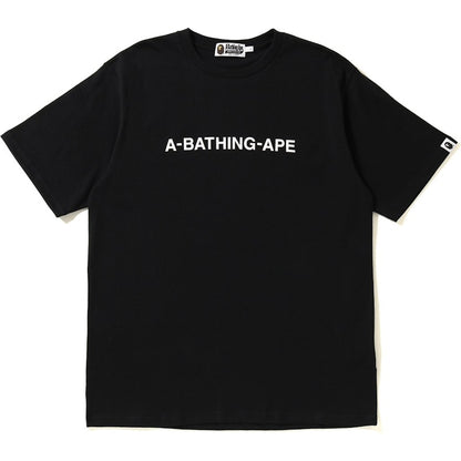BAPE A Bathing Ape Wide Tee Black