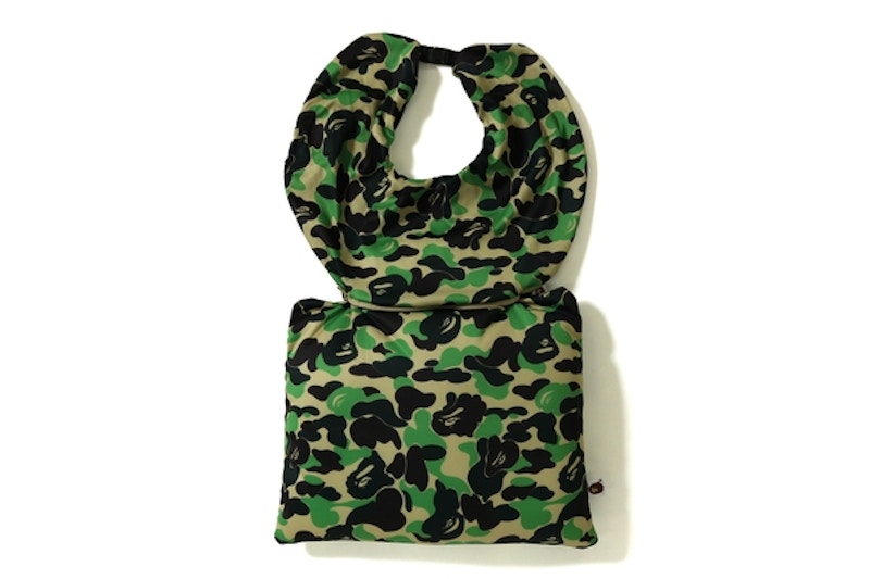 BAPE ABC 2Way Neck Pillow Green