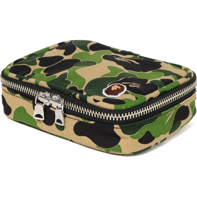 BAPE ABC Amenity Pouch Green