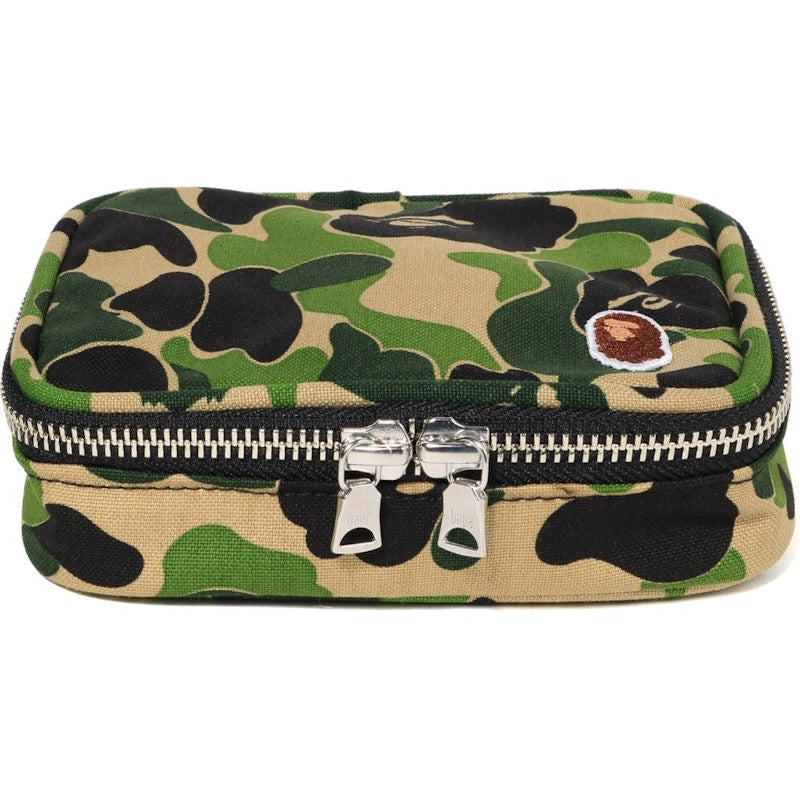 BAPE ABC Amenity Pouch Green
