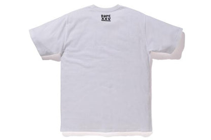 BAPE ABC Bape XXV Tee White/Blue