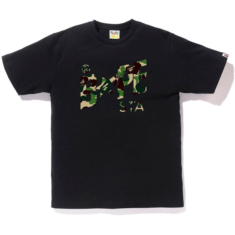 BAPE ABC Bapesta Tee Black/Green
