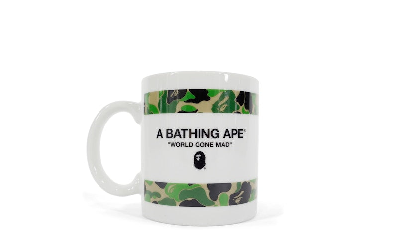 BAPE ABC Camo Ceramic Mug Green