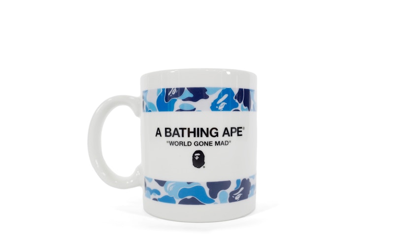 BAPE ABC Camo Ceramic Mug Light Blue