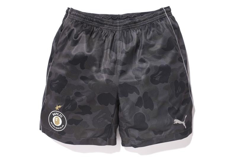 BAPE X Puma ABC Camo FC Replica Shorts Black