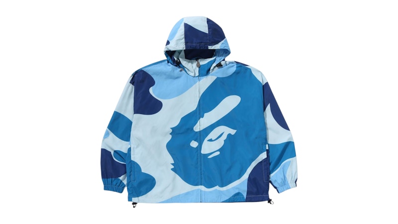 BAPE ABC Camo Hooded Jacket Blue