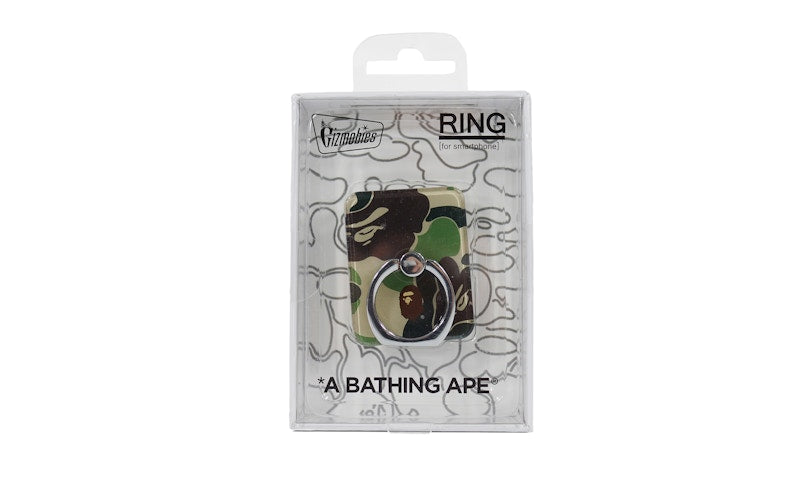 BAPE ABC Camo Phone Ring Green