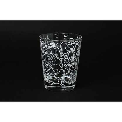 BAPE ABC Neon Glass Cups Clear