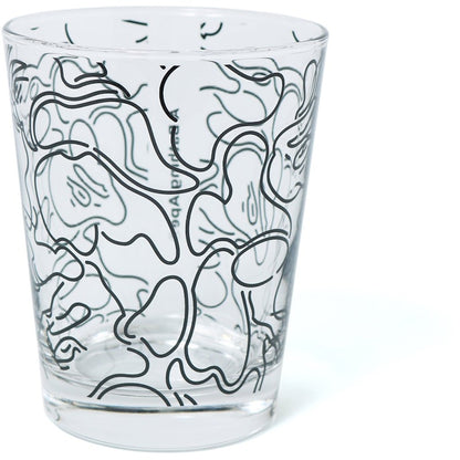 BAPE ABC Neon Glass Cups Clear