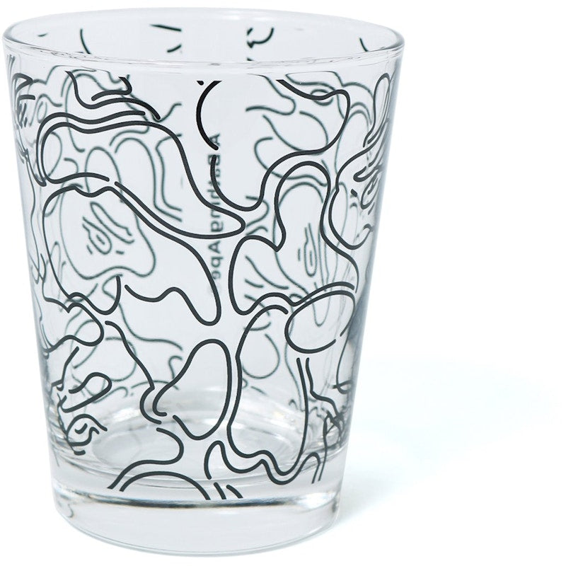 BAPE ABC Neon Glass Cups Clear