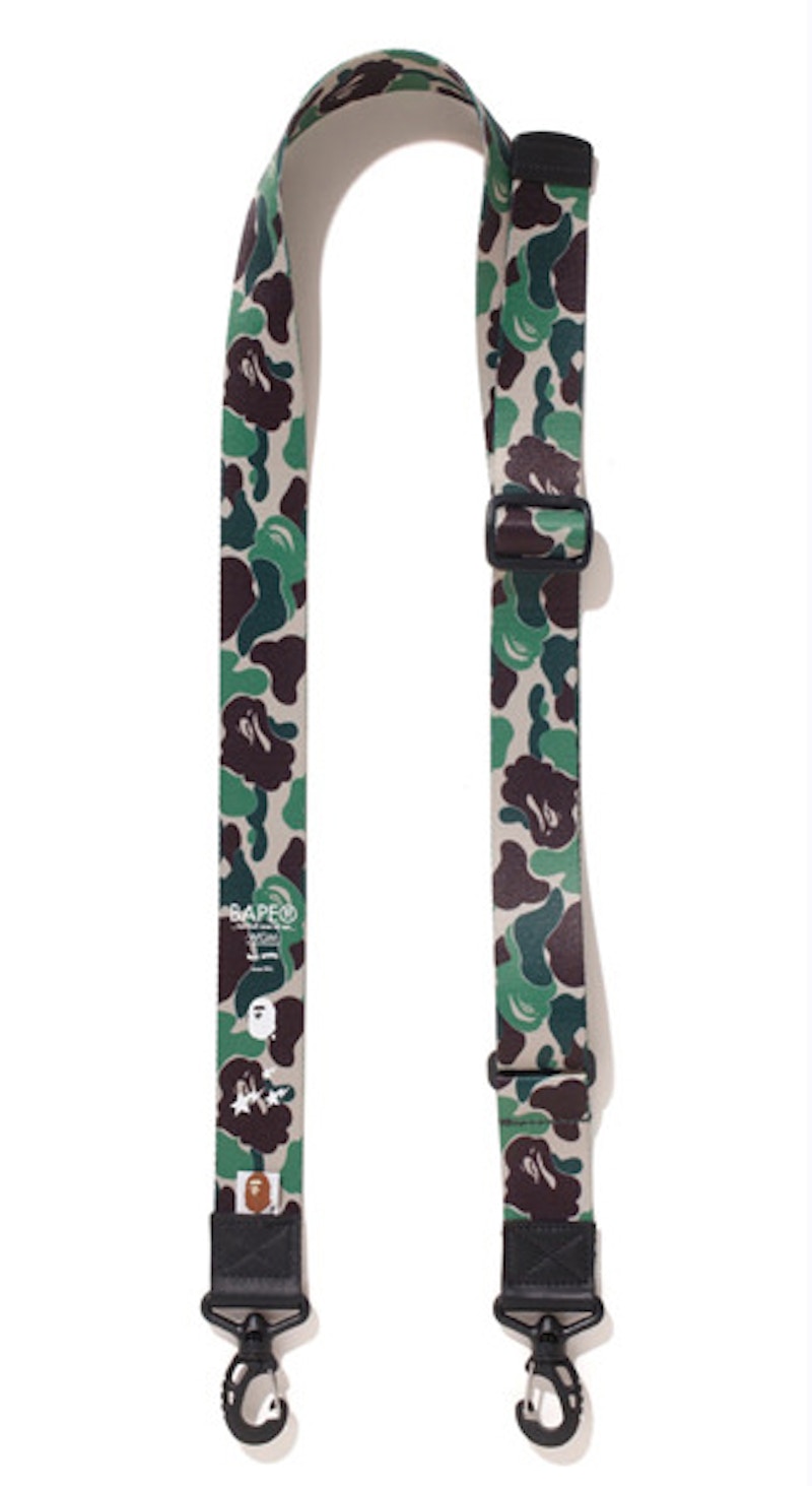 BAPE ABC Shoulder Wide Strap Green