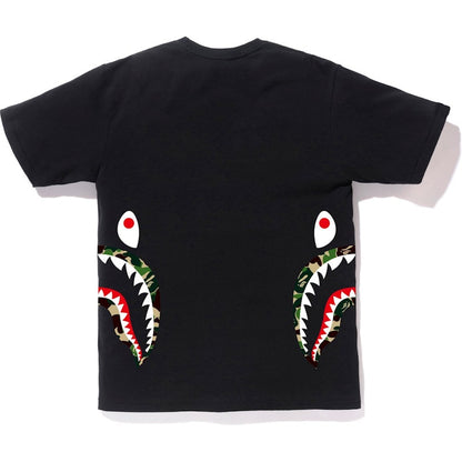 BAPE ABC Side Shark Tee Black/Green
