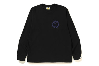 BAPE ATS Circle LS Tee Black