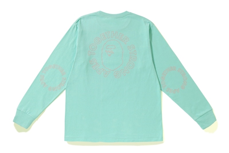 BAPE ATS Circle LS Tee Green
