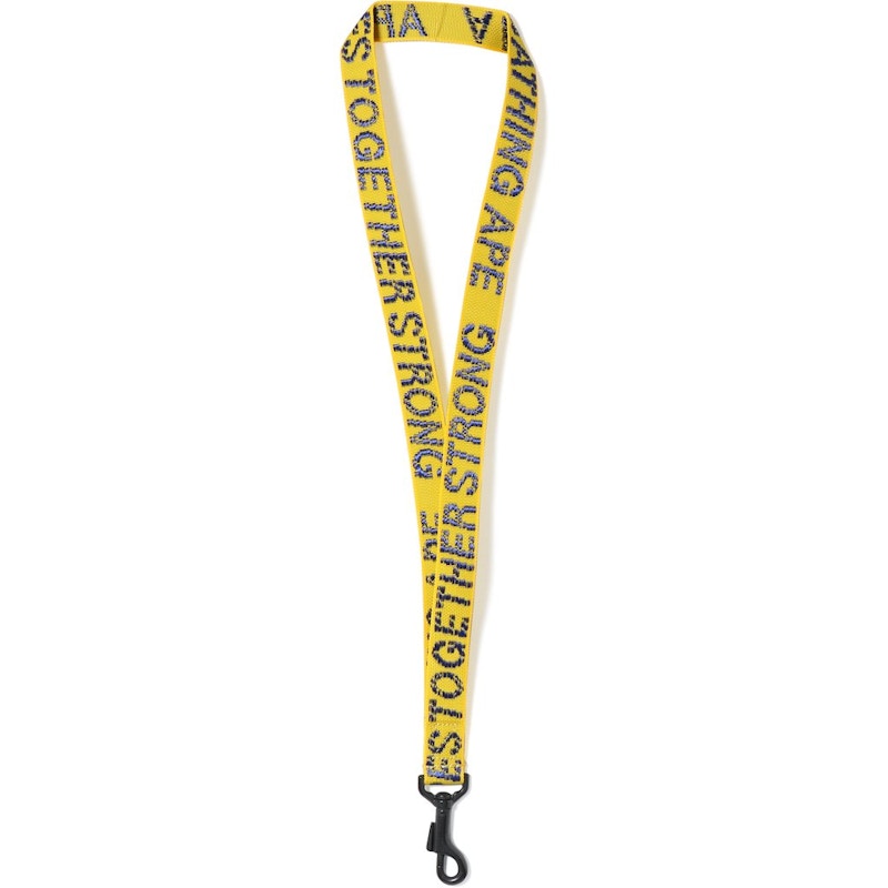 BAPE ATS Neck Strap Yellow