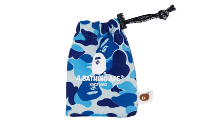 BAPE Abc Camo Pouch Gadgets Set Light Blue