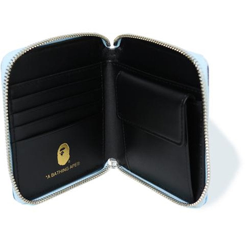 BAPE Abc Canvas Wallet (M) (M) Blue