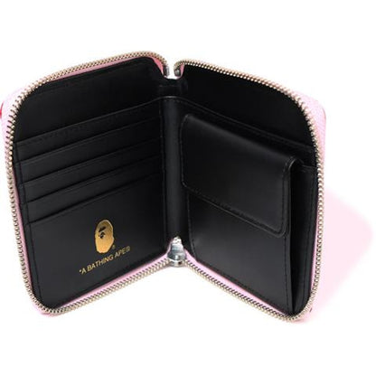 BAPE Abc Canvas Wallet (M) (M) Pink
