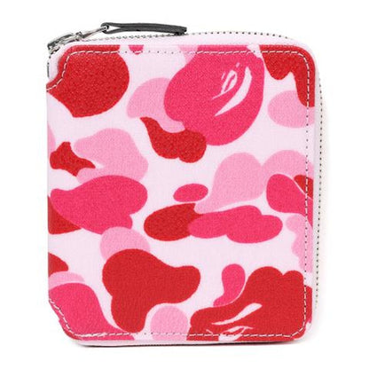 BAPE Abc Canvas Wallet (M) (M) Pink