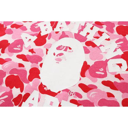 BAPE Abc College Oversized Crewneck Crewneck (Ladies) Pink