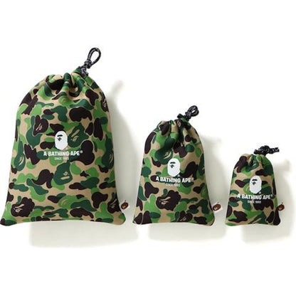 BAPE Abc Gadgets Pouch Set Set Green