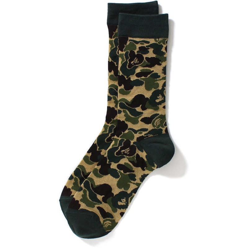 BAPE Abc Jacquard Socks Socks Green