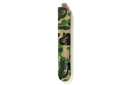 BAPE ABC Japanese Folding Fan Green