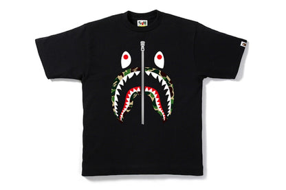 BAPE ABC Shark Tee Black/Green