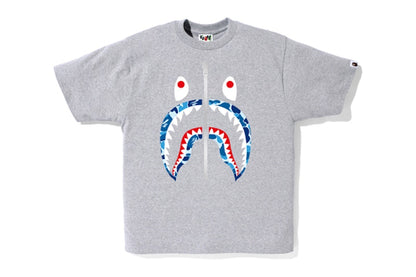 BAPE ABC Shark Tee Gray/Blue