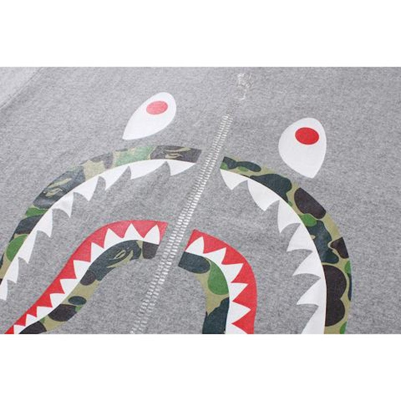 BAPE Abc Shark Tee Tee (Ladies) Gray/Green