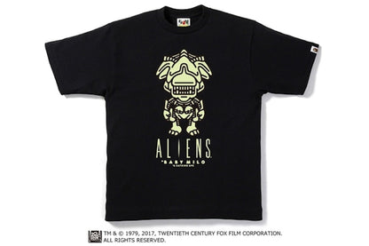 BAPE Alienaliens Alien Queen Tee Black