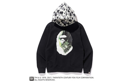 BAPE Alienposter Ape Head Pullover Hoodie Black