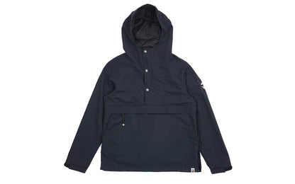 BAPE Anorak Pullover Windbreaker Jacket Black