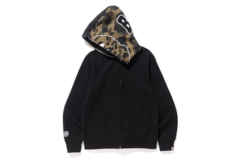 BAPE Ape Full Zip Hoodie Black