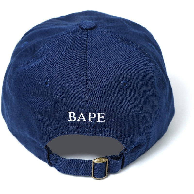 BAPE Ape Head Embroidery Panel Cap Navy