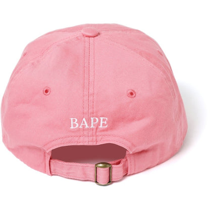 BAPE Ape Head Embroidery Panel Cap Pink