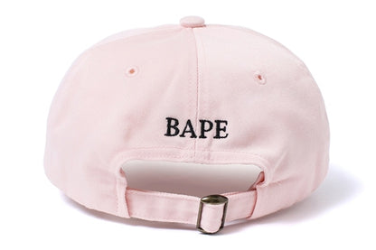 BAPE Ape Head Embroidery Panel Cap Pink/Black