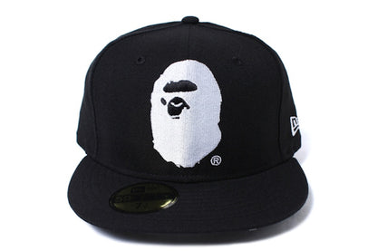 BAPE Ape Head New Era Cap Black