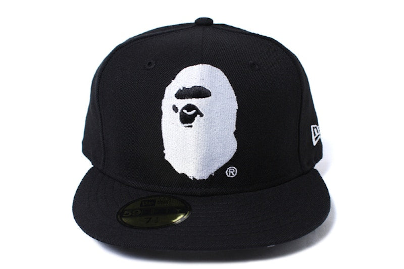 BAPE Ape Head New Era Cap Black