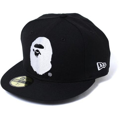 BAPE Ape Head New Era Cap M Black