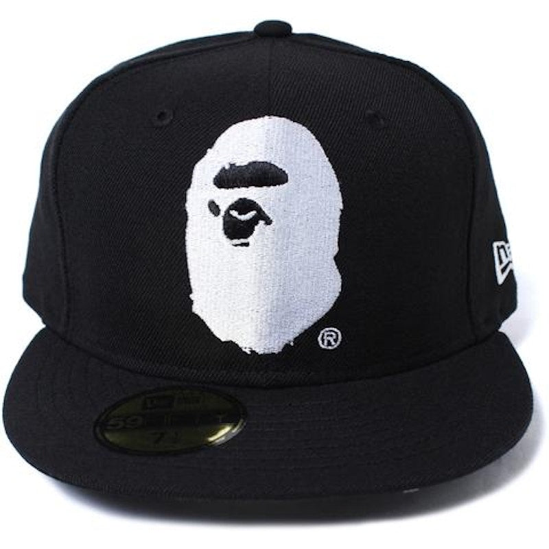 BAPE Ape Head New Era Cap M Black