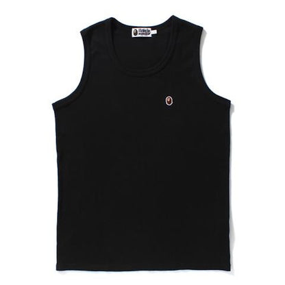 BAPE Ape Head One Point Tank Top Top Black