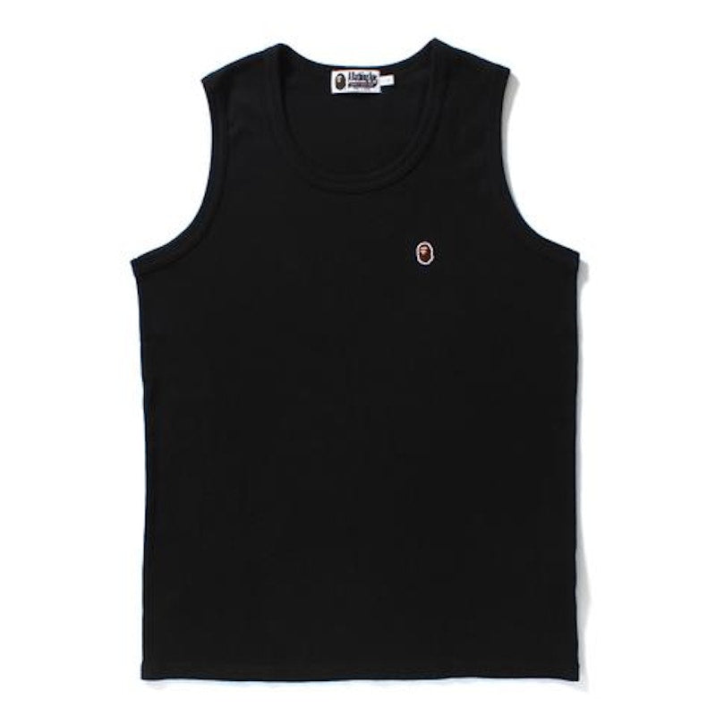 BAPE Ape Head One Point Tank Top Top Black